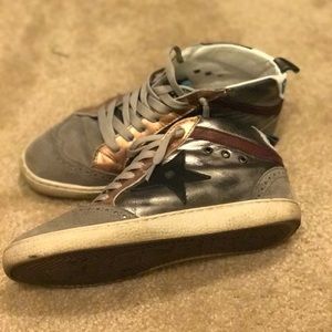 Freebird by Steven. Leather sneakers  👟 size 8